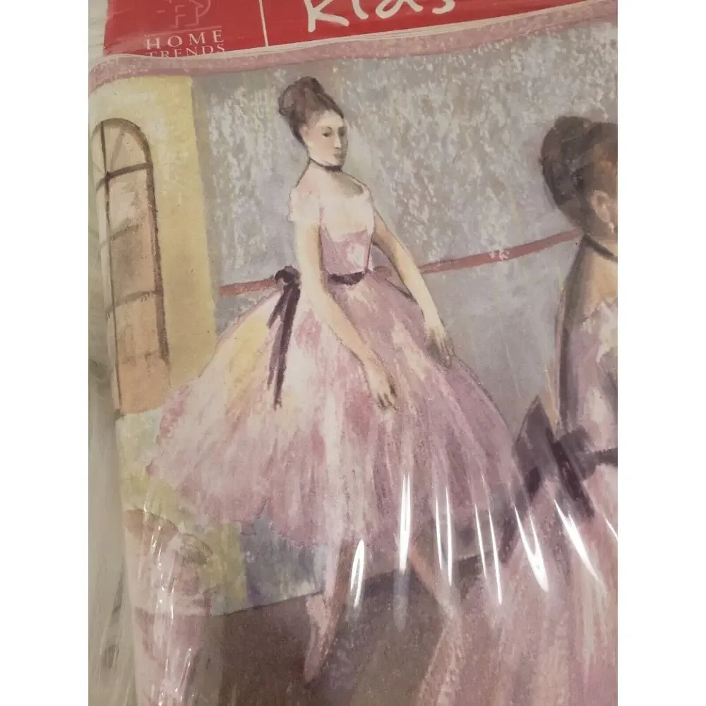 Home Trends Kids Wall Border Pink Ballerina Dancers Wallpaper Ballet Class Decor